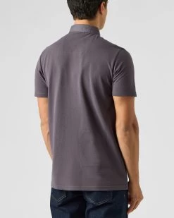 Weekend Offender Schooling Polo Shirt Greystone -Fashion sportswear POAW2316 SCHOOLING GREYSTONE 1854 MODEL