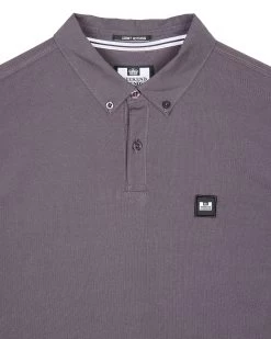 Weekend Offender Schooling Polo Shirt Greystone -Fashion sportswear POAW2316 SCHOOLING GREY STONE 6279