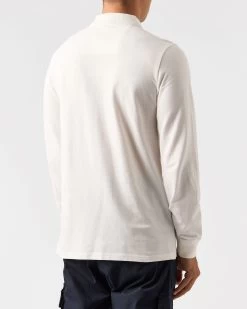 Weekend Offender Boman Long Sleeve Polo Shirt Winter White 9 Weekend Offender Boman Long Sleeve Polo Shirt Winter White -Fashion sportswear POAW2323 BOMAN WINTER WHITE 0645 MODEL