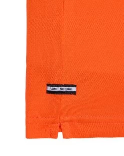 Weekend Offender Caneiros Polo Shirt Orange Fizz -Fashion sportswear POSS23 01 CANEIROS ORANGE FIZZ