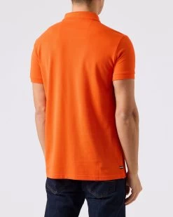 Weekend Offender Caneiros Polo Shirt Orange Fizz -Fashion sportswear POSS23 01 CANEIROS ROSEWATER 4204