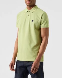 Weekend Offender Caneiros Polo Shirt Fern Moss -Fashion sportswear POSS2301 CANEIROS FERN MOSS 4936