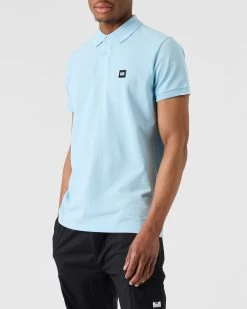 Weekend Offender Rivas Polo Shirt Mineral -Fashion sportswear POSS2312 RIVAS MINERAL 4772