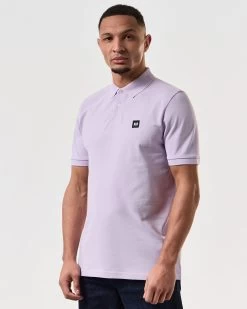 Weekend Offender Caneiros Polo Shirt Periwinkle -Fashion sportswear POSS24 CANIEROS PERIWINKLE 7218