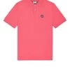 Weekend Offender Caneiros Polo Shirt Anthurium Pink - Plus Size