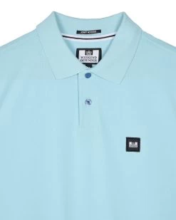Weekend Offender Caneiros Polo Shirt Saltwater Blue -Fashion sportswear POSS2401 CANEIROS SALTWATER 10775