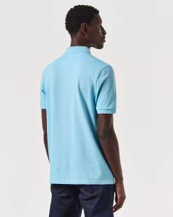 Weekend Offender Caneiros Polo Shirt Saltwater Blue -Fashion sportswear POSS2401 CANEIROS SALTWATER 6827