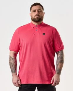Weekend Offender Caneiros Polo Shirt Anthurium Pink - Plus Size 7 Weekend Offender Caneiros Polo Shirt Anthurium Pink - Plus Size -Fashion sportswear POSS2401X CANEIROS ANTHURIUM 8179 PLUS