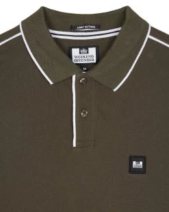 Weekend Offender Astola Polo Shirt Castle Green -Fashion sportswear POSS2402 ASTOLA CASTLE GREEN 10994