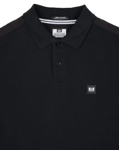 Weekend Offender Brant Polo Shirt Black 10 Weekend Offender Brant Polo Shirt Black -Fashion sportswear POSS2403 BRANT BLACK 11822