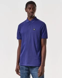 Weekend Offender Brant Polo Shirt Bright Navy -Fashion sportswear POSS2403 BRANT BRIGHT NAVY 6687