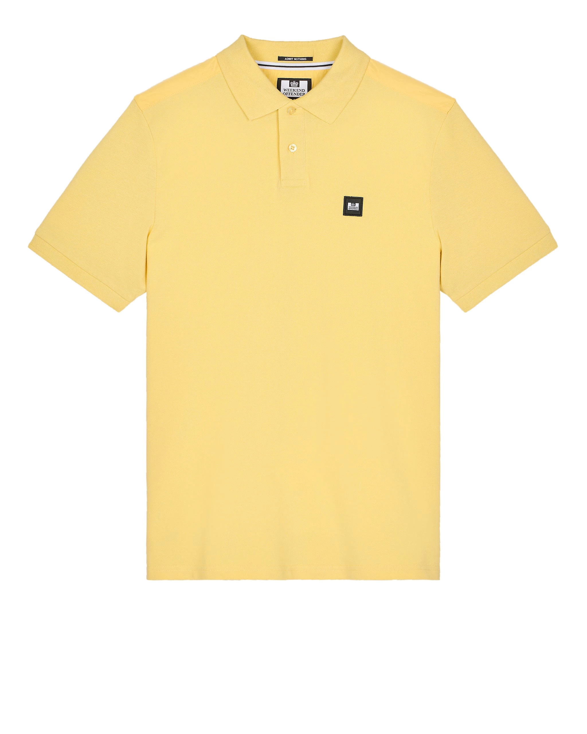 Weekend Offender Brant Polo Shirt Butter Yellow 1 Weekend Offender Brant Polo Shirt Butter Yellow