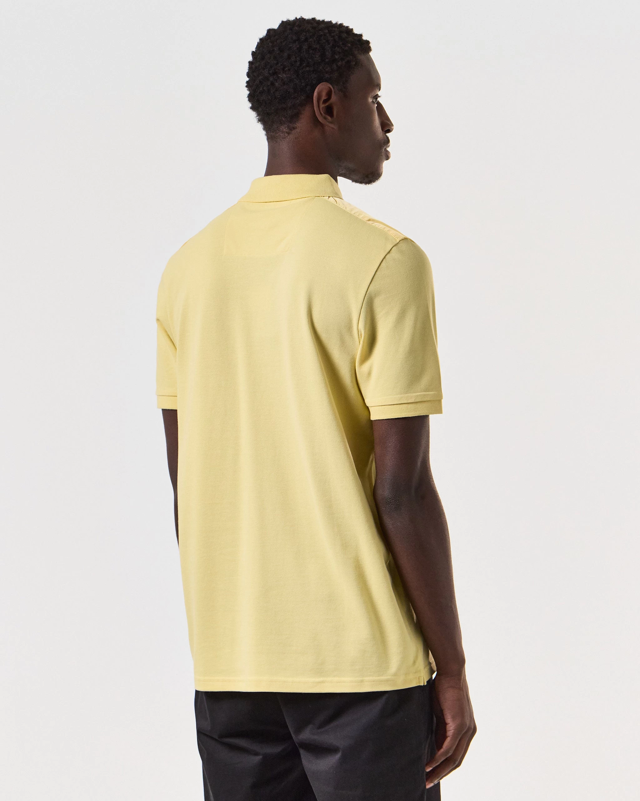 Weekend Offender Brant Polo Shirt Butter Yellow 4 Weekend Offender Brant Polo Shirt Butter Yellow - Image 4