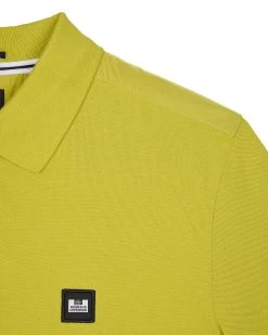 Weekend Offender Brant Polo Shirt Limeish Green -Fashion sportswear POSS2403 BRANT LIMEISH 10964