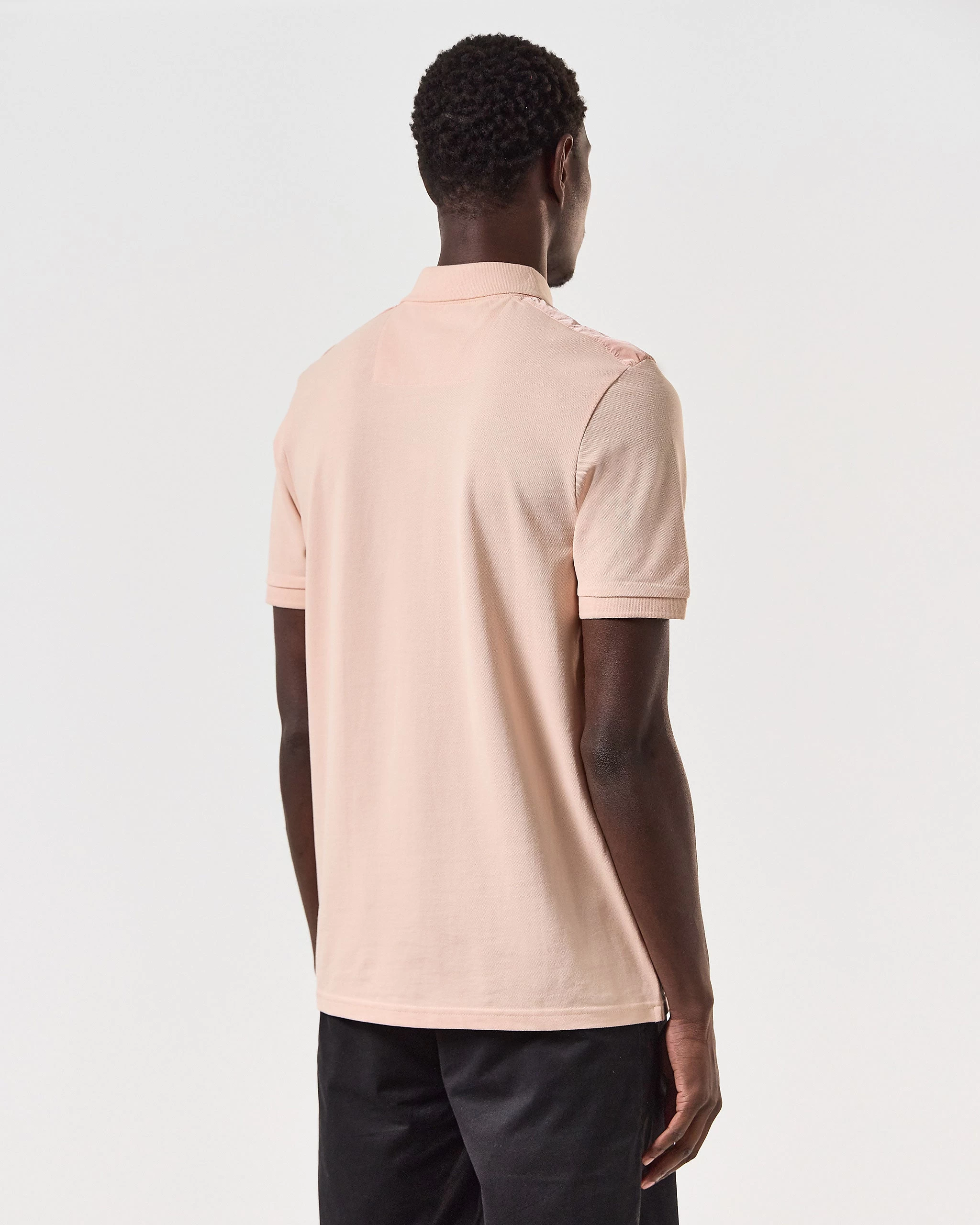 Weekend Offender Brant Polo Shirt Nectar Pink 4 Weekend Offender Brant Polo Shirt Nectar Pink - Image 4