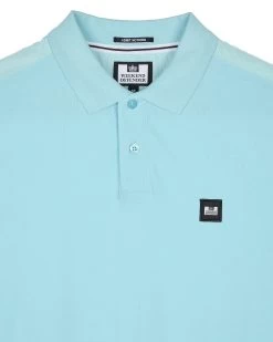 Weekend Offender Brant Polo Shirt Saltwater Blue -Fashion sportswear POSS2403 BRANT SALTWATER 10952