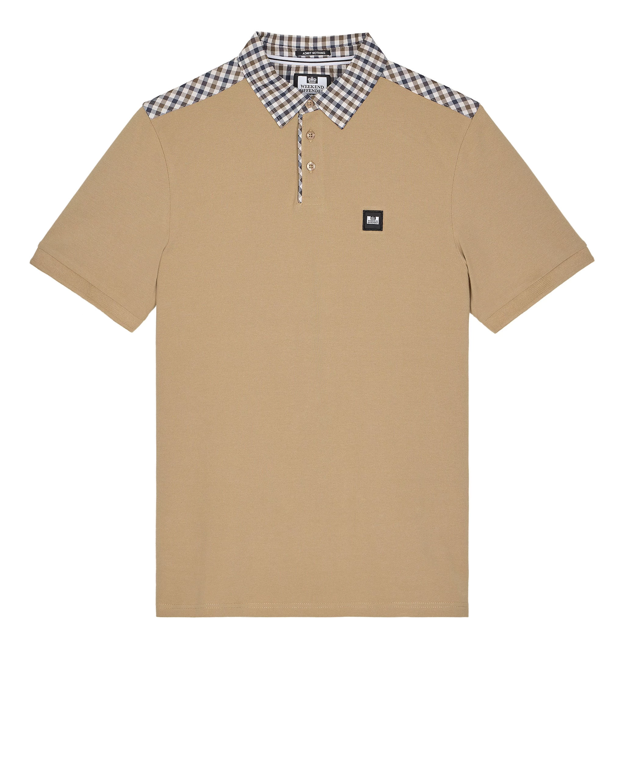 Weekend Offender Costa Polo Shirt Cognac Brown 1 Weekend Offender Costa Polo Shirt Cognac Brown