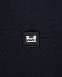 Weekend Offender Sakai Polo Shirt Navy -Fashion sportswear POSS2406 SACAI NAVY 0356
