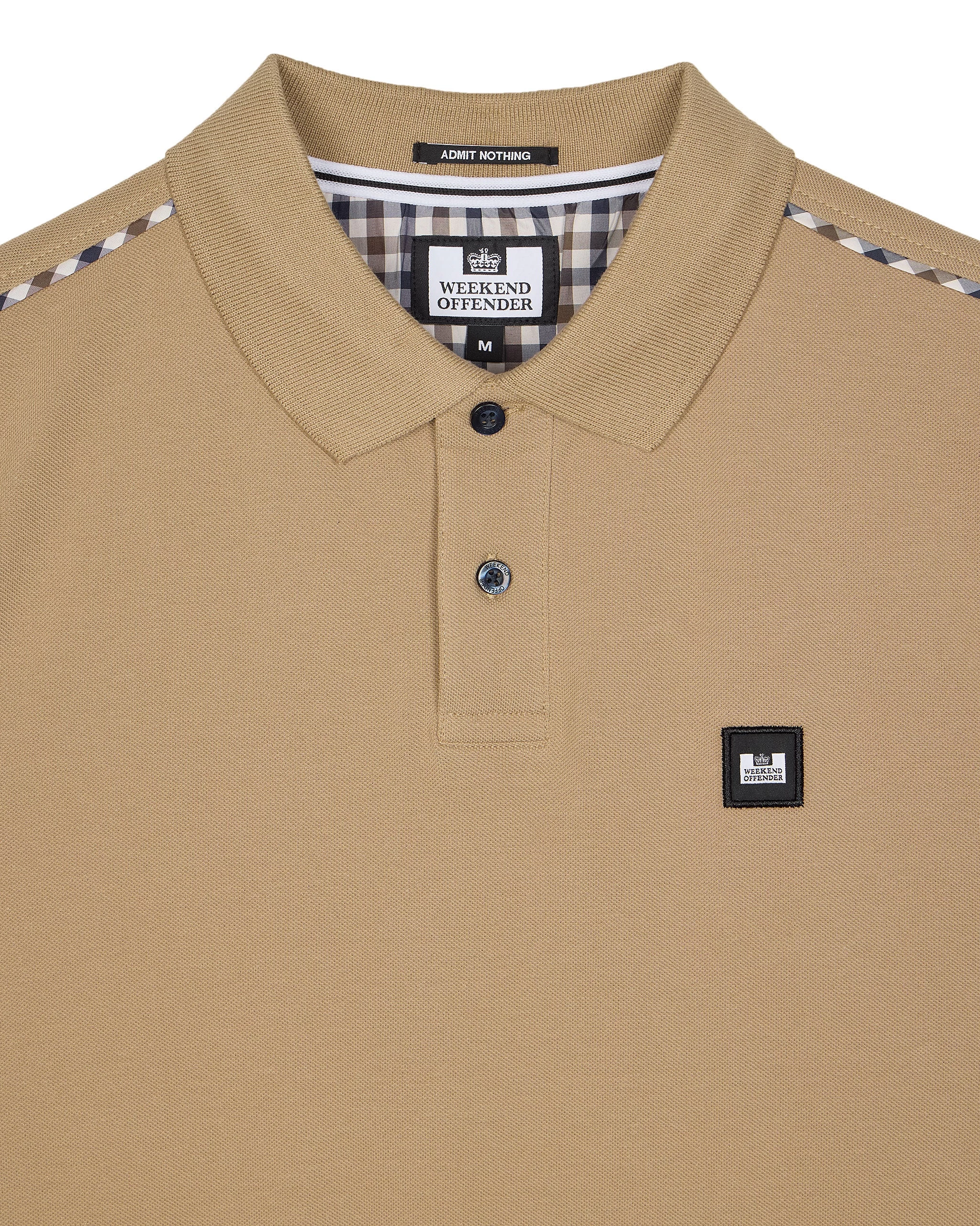 Weekend Offender Sakai Polo Shirt Cognac Brown 5 Weekend Offender Sakai Polo Shirt Cognac Brown - Image 5