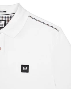 Weekend Offender Sakai Polo Shirt White -Fashion sportswear POSS2406 SAKAI WHITE 10917