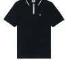 Weekend Offender Shore Polo Shirt Black