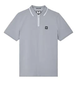 Weekend Offender Shore Polo Shirt Smokey Grey