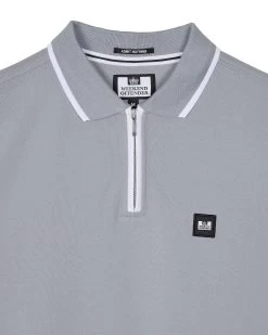 Weekend Offender Shore Polo Shirt Smokey Grey -Fashion sportswear POSS2410 SHORE SMOKEY 10711