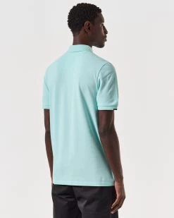Weekend Offender Rivas Polo Shirt Celeste Green/Navy -Fashion sportswear POSS2411 RIVAS CELESTE 6776
