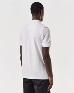 Weekend Offender Rivas Polo Shirt White/Celeste Blue -Fashion sportswear POSS2411 RIVAS WHITE 6769