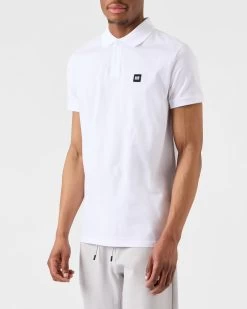 Weekend Offender Monteray Mercerised Polo Shirt White -Fashion sportswear POSSS2310 MONTERAY WHITE 50432