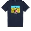 Weekend Offender Eric Graphic T-Shirt Navy
