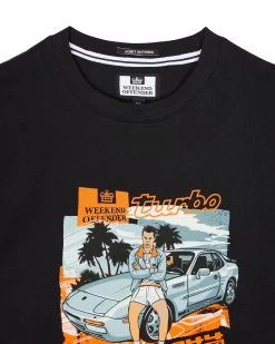 Weekend Offender 944 Graphic T-Shirt Black -Fashion sportswear PTAW23 06 944 BLACK 2172