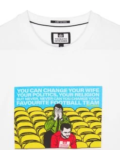 Weekend Offender Eric Graphic T-Shirt White -Fashion sportswear PTAW2301 ERIC WHITE 6944