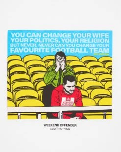 Weekend Offender Eric Graphic T-Shirt White -Fashion sportswear PTAW2301 ERIC WHITE 6945