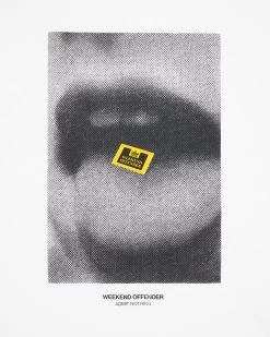 Weekend Offender Trip Graphic T-Shirt White -Fashion sportswear PTAW2308 TRIP WHITE 6126