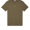 Weekend Offender Smile Graphic T-Shirt Dark Green