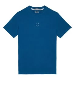 Weekend Offender Smile Graphic T-Shirt Juniper Blue