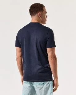 Weekend Offender Forever Graphic T-Shirt Navy -Fashion sportswear PTSS2401 FOREVER NAVY 4886 MODEL