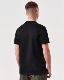Weekend Offender Mexico Graphic T-Shirt Black -Fashion sportswear PTSS2402 MEXICO BLACK 6409 MODEL