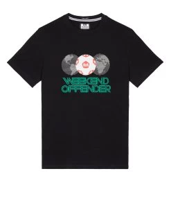 Weekend Offender Mexico Graphic T-Shirt Black
