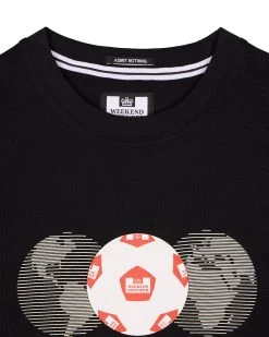 Weekend Offender Mexico Graphic T-Shirt Black -Fashion sportswear PTSS2402 MEXICO BLACK 7198