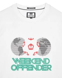 Weekend Offender Mexico Graphic T-Shirt White -Fashion sportswear PTSS2402 MEXICO WHITE 2954