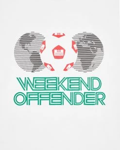 Weekend Offender Mexico Graphic T-Shirt White -Fashion sportswear PTSS2402 MEXICO WHITE 2955