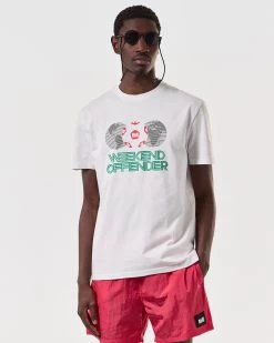 Weekend Offender Mexico Graphic T-Shirt White -Fashion sportswear PTSS2402 MEXICO WHITE 6866