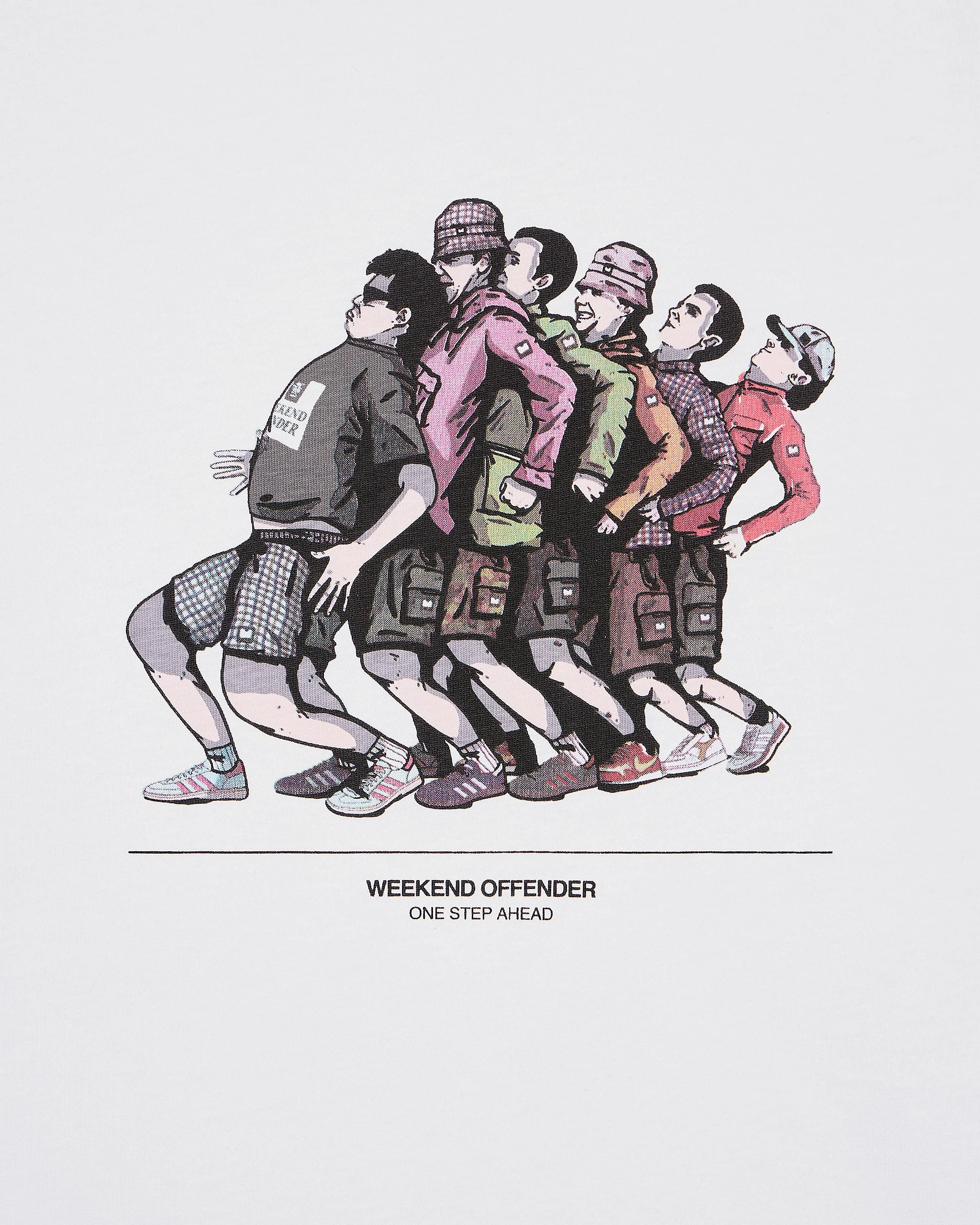 Weekend Offender Madness Graphic T-Shirt White 6 Weekend Offender Madness Graphic T-Shirt White - Image 6