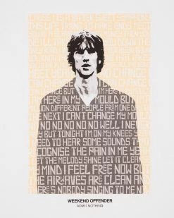 Weekend Offender Symphony Graphic T-Shirt White -Fashion sportswear PTSS2407 SYMPHONY WHITE 7186