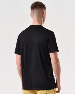 Weekend Offender Seventy-Two Graphic T-Shirt Black -Fashion sportswear PTSS2408 SEVENTY TWO BLACK 6259 MODEL