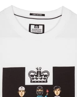 Weekend Offender Seventy-Two Graphic T-Shirt White -Fashion sportswear PTSS2408 SEVENTY TWO WHITE 7171copy