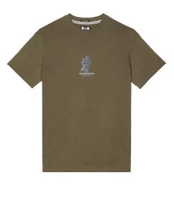 Weekend Offender Reggie Graphic T-Shirt Castle Green
