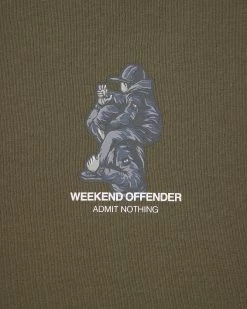 Weekend Offender Reggie Graphic T-Shirt Castle Green 13 Weekend Offender Reggie Graphic T-Shirt Castle Green -Fashion sportswear PTSS2411 REGGIE CASTLE GREEN 3346